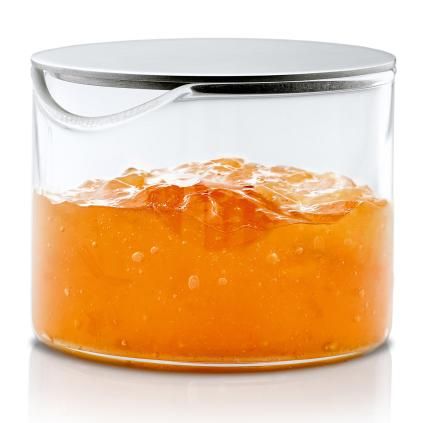 Dóza na marmeládu BASIC 100 ml, s nerezovým víčkem, Blomus