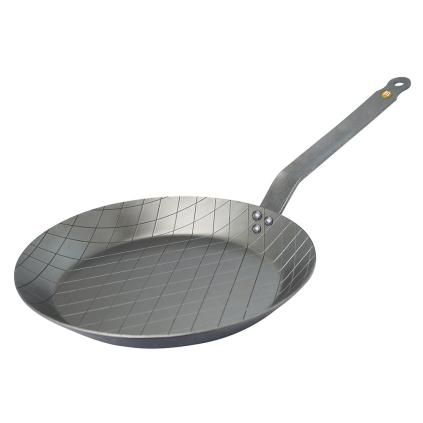 Pánev na steaky MINERAL B 28 cm, uhlíková ocel, de Buyer