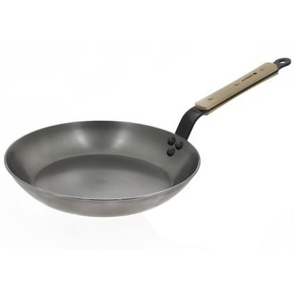 Pánev MINERAL B BOIS 28 cm, uhlíková ocel, de Buyer