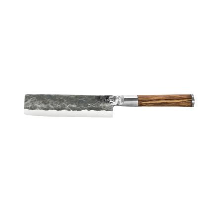 Japonský nůž OLIVE 17,5 cm, na zeleninu, Forged