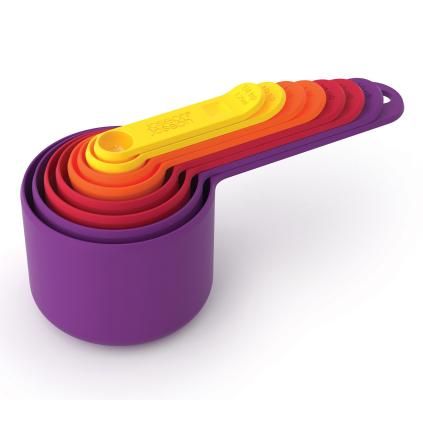 Kuchyňské odměrky MULTI-COLOUR NEST™ MEASURE , sada 8 ks, stohovatelné, Joseph Joseph