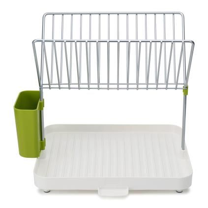 Odkapávač na nádobí Y-RACK, dvoupatrový, bílá, Joseph Joseph