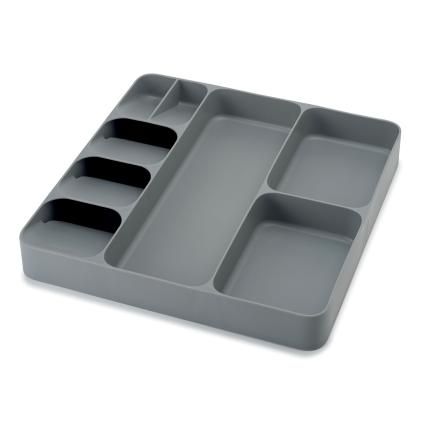 Organizér na příbory DRAWERSTORE, šedá, Joseph Joseph