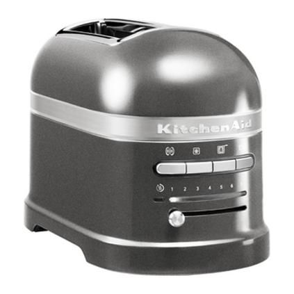 Topinkovač ARTISAN, na 2 plátky, stříbřitě šedá, KitchenAid