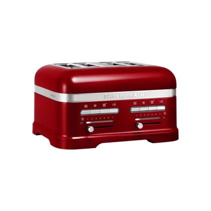 Topinkovač ARTISAN, na 4 plátky, červená metalíza, KitchenAid