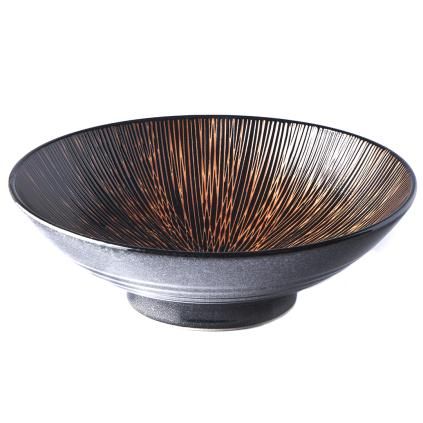 Jídelní mísa BRONZE CONVERGING 24 cm, 900 ml, keramika, MIJ