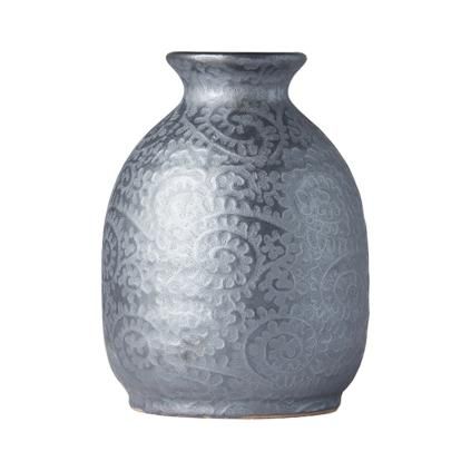 Láhev na saké BLACK SCROLL 300 ml, MIJ