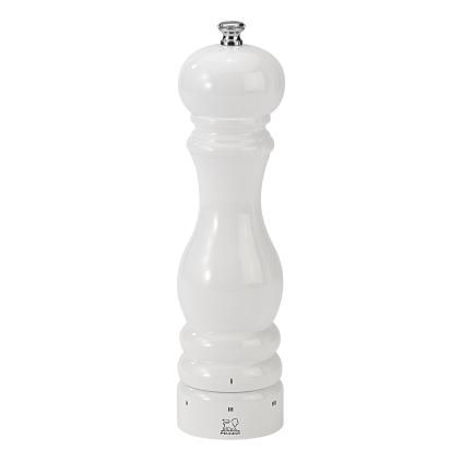 Mlýnek na sůl PARIS USELECT 22 cm, bílá, bukové dřevo, Peugeot