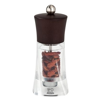 Mlýnek na chilli OLERON 14 cm, černá, akryl, Peugeot