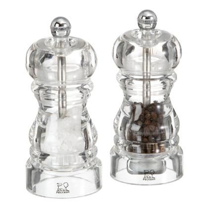 Set mlýnků na pepř a sůl NANCY akryl 12 cm Peugeot