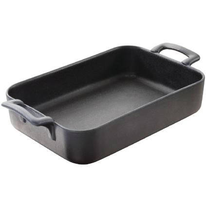 Zapékací mísa BELLE CUISINE 450 ml, obdélník, matná černá, REVOL