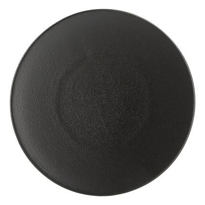 Dezertní talíř EQUINOXE 21,5 cm, matná černá, REVOL