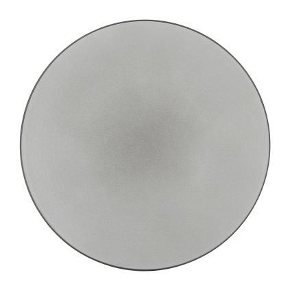 Jídelní talíř EQUINOXE 28 cm, pepřová bílá, REVOL