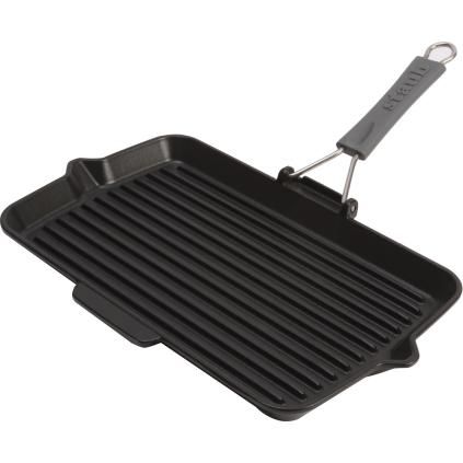 Litinový gril obdélníkový 34 x 21 cm Staub