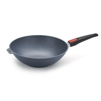 Wok DIAMOND LITE 26 cm, na indukci, s odnímatelnou rukojetí, titan, WOLL