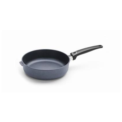 Hluboká pánev DIAMOND LITE 24 cm, na indukci, titan, WOLL