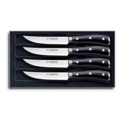 Steakový nůž CLASSIC IKON, sada 4 ks, WÜSTHOF