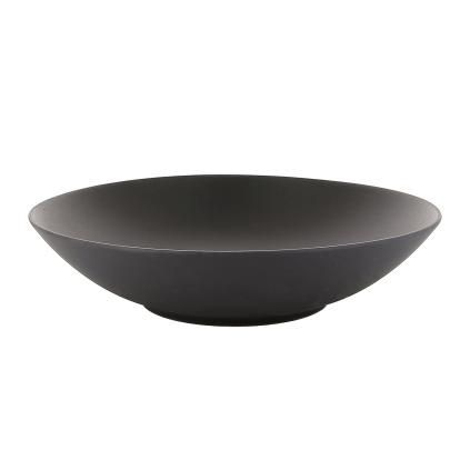 Hluboký talíř EQUINOXE 24 cm, matná černá, REVOL