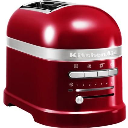 Topinkovač ARTISAN, na 2 plátky, červená metalíza, KitchenAid