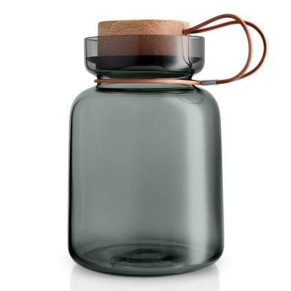 Dóza na potraviny SILHOUETTE 1,5 l, kouřová, kouřové sklo, Eva Solo