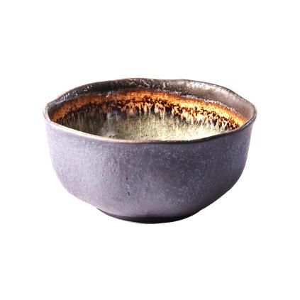 Jídelní miska AKANE GREY 15 cm, nepravidelná, MIJ
