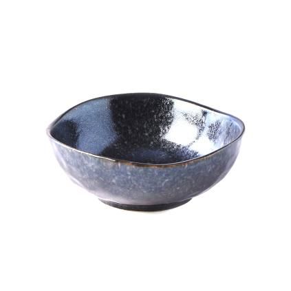 Jídelní miska MT BLACK 11 cm, nepravidelná, MIJ