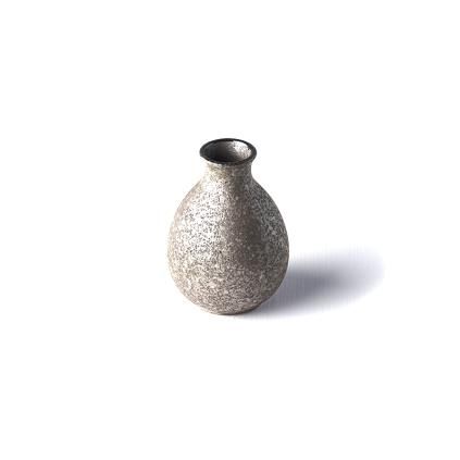 Láhev na saké EARTH BLACK 12 cm, MIJ