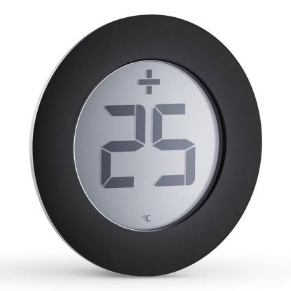 Venkovní teploměr 8 cm, digitální, černá, Eva Solo