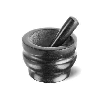 Hmoždíř s tloukem 18 cm, granit, COLE & MASON