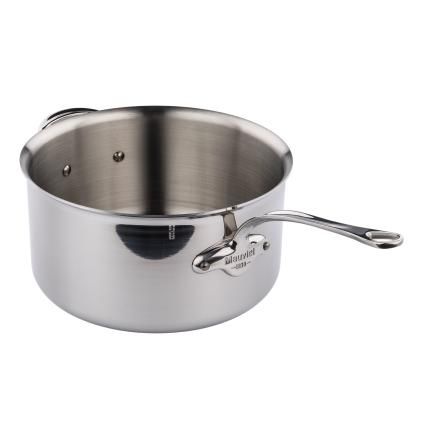Rendlík 24 cm,  s pomocným nerezovým uchem a rukojetí, MAUVIEL