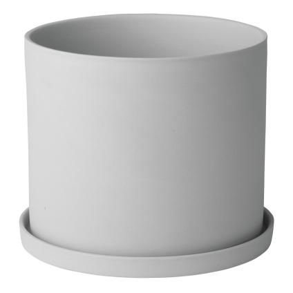Květináč NONA, světle šedá, Blomus