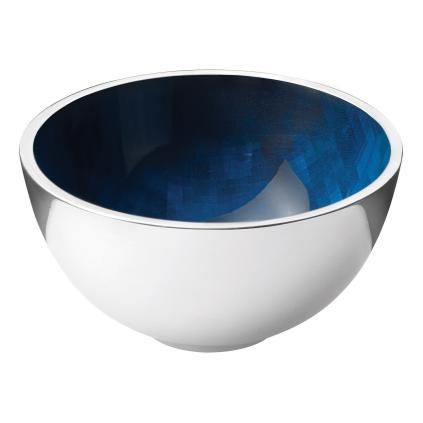 Jídelní miska STOCKHOLM HORIZON 10 cm, stříbrná, hliník, Stelton