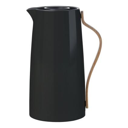 Vakuový džbán EMMA 1,2 l, na kávu, černá, nerezová ocel, Stelton