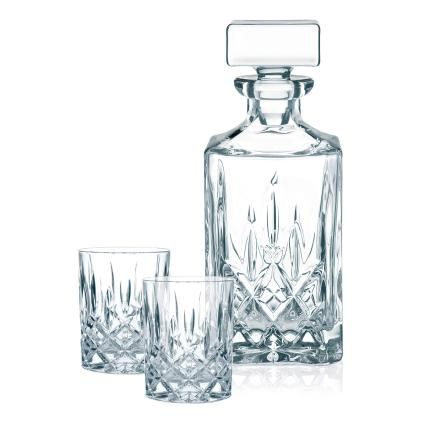 Sada sklenic a karafy na whisky NOBLESSE, sada 3 ks, Nachtmann