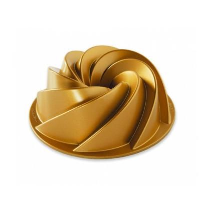 Forma na bábovku HERITAGE BUNDT, malá, zlatá, Nordic Ware
