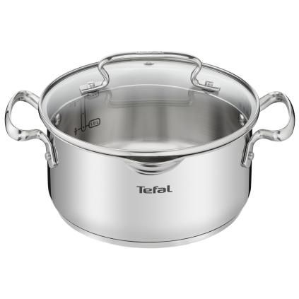 Kastrol DUETTO+ G7194455 20 cm, 3 l, s poklicí, Tefal