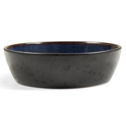 169655 servirovaci misa bitz cerna tmavomodra 18 cm