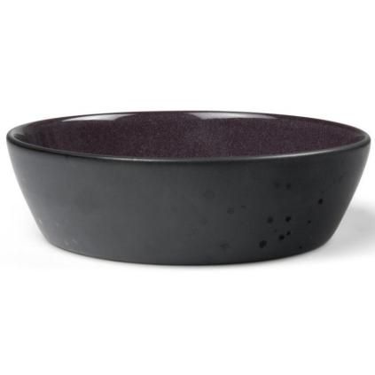 169661 servirovaci misa bitz cerna fialova 18 cm