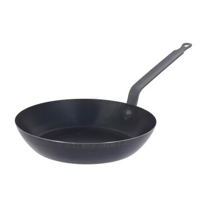 Pánev LA LYONNAISE BLUE CARBON 28 cm, uhlíková ocel, de Buyer