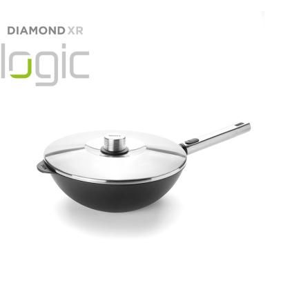vyr 24867WOK Panev na sote Diamond PRO XR Logic s odnimatelnou rukojeti 28 cm WOLL