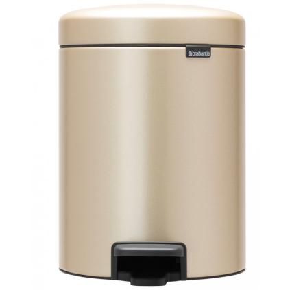 pedalovy odpadkovy kos newlcon brabantia champagne 5 l 1