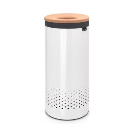179558 kos na pradlo s korkovym vikem brabantia bily 35 l 1