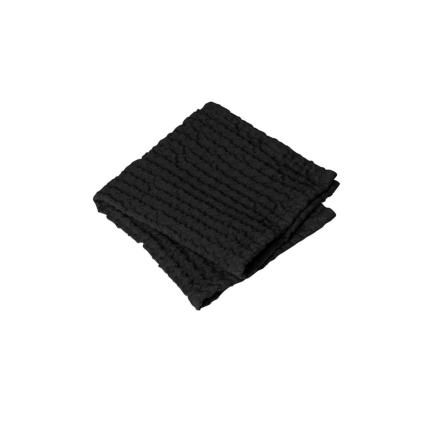 179672 sada rucniku caro blomus cerna 30x30 cm 2 ks