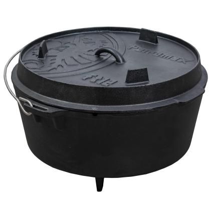 Litinový kotlík FT12 12,8 l, s nožičkami, Petromax
