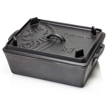 Litinová pečící forma K8 4,95 l,  s víkem, Petromax