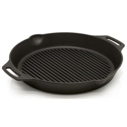 Grilovací pánev GP30 30 cm, se dvěma úchyty, litina, Petromax