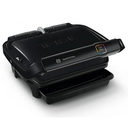 Elektrický kontaktní gril OPTIGRILL ELITE GC750830 , černá, Tefal