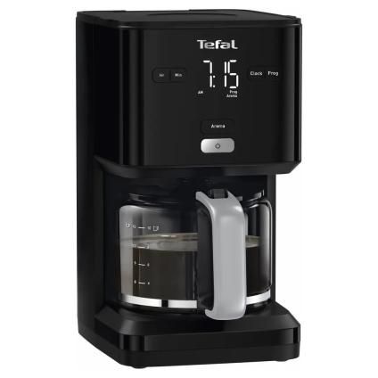 Kávovar na překapávanou kávu SMART'N'LIGHT CM600810, černá, Tefal