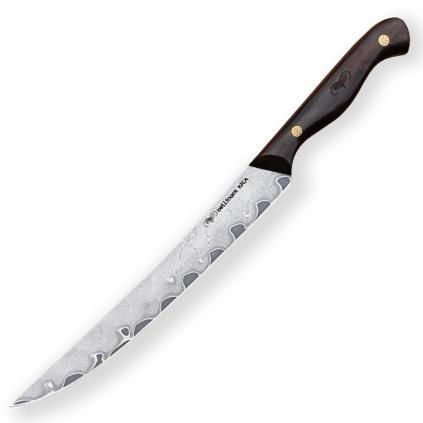 Plátkovací nůž KITA NORTH DAMASCUS 20,5 cm, Dellinger