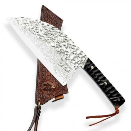 Srbský kuchyňský nůž VG-10 ZED ONE 19,5 cm, Dellinger